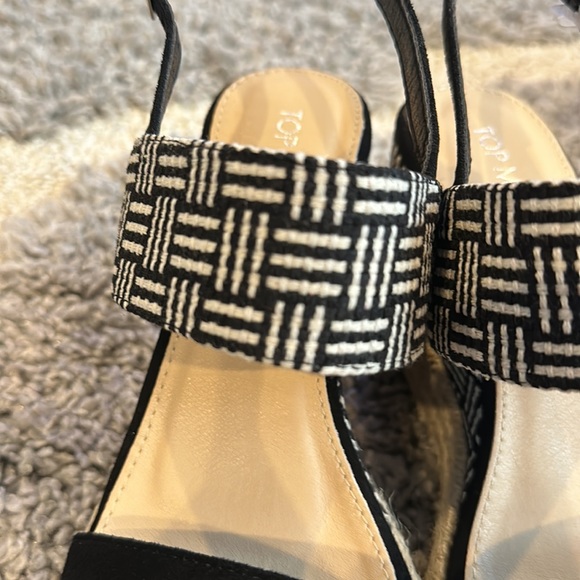 Top Moda wedges size 6 1/2 NWT NIB - Picture 4 of 11